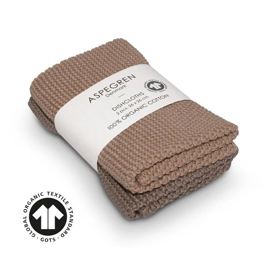 Hazelnut Dishcloth - Set of 2
