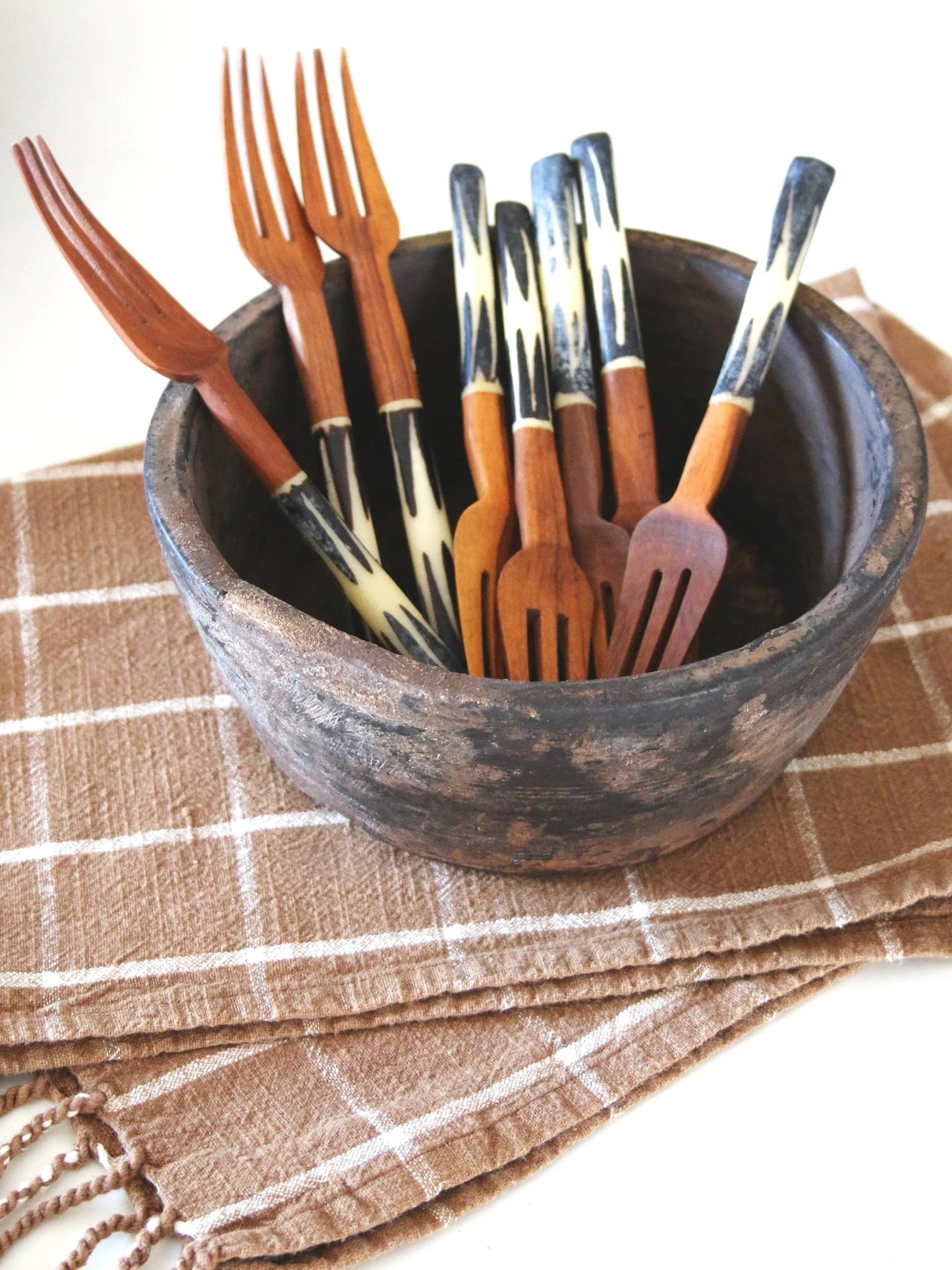Black Wood Bowl