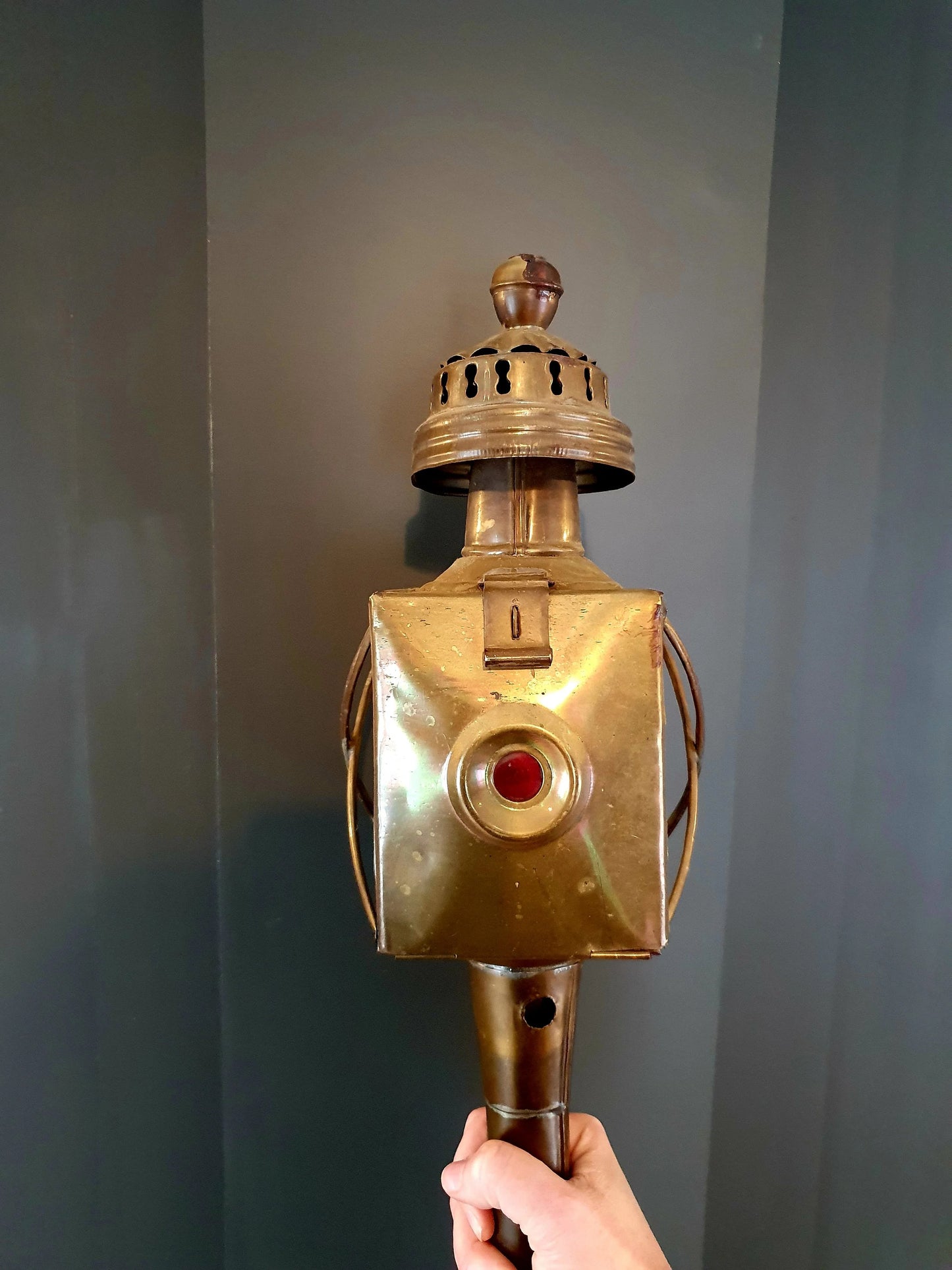 Brass Carriage Coach Lamp