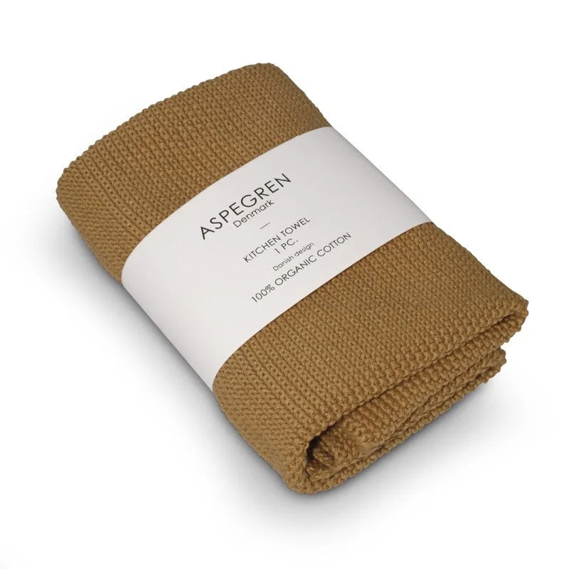 Mustard Solid Kitchen Towel
