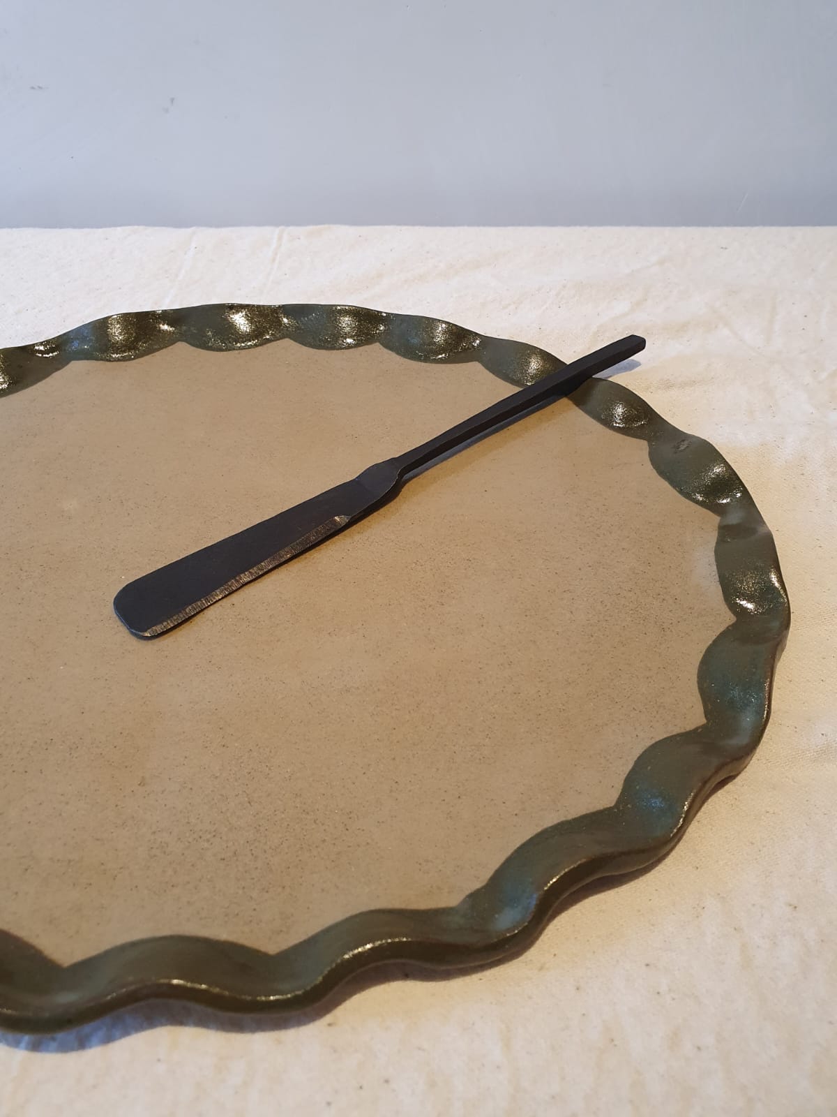 Forged Black Slice Knife