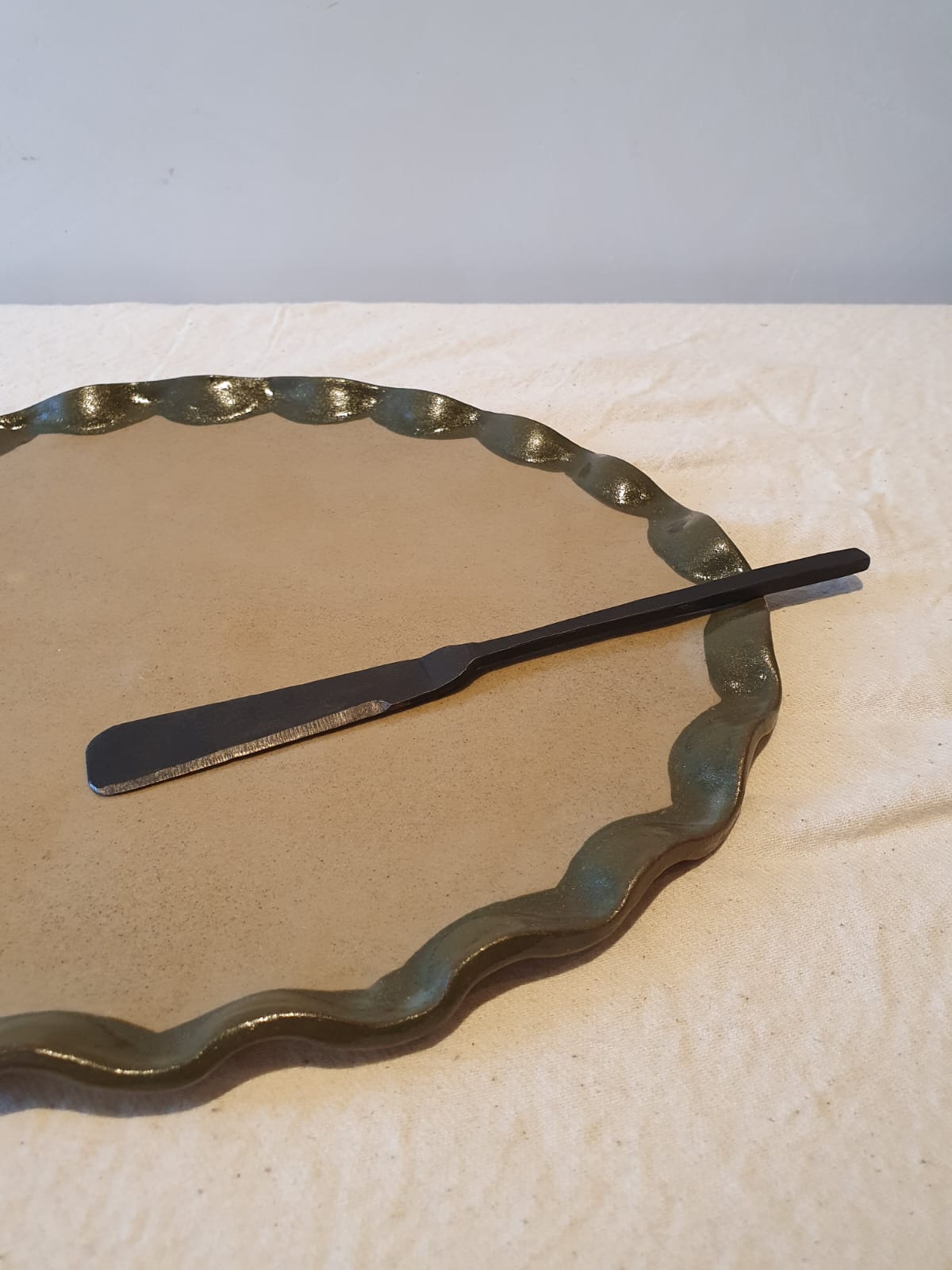 Forged Black Slice Knife