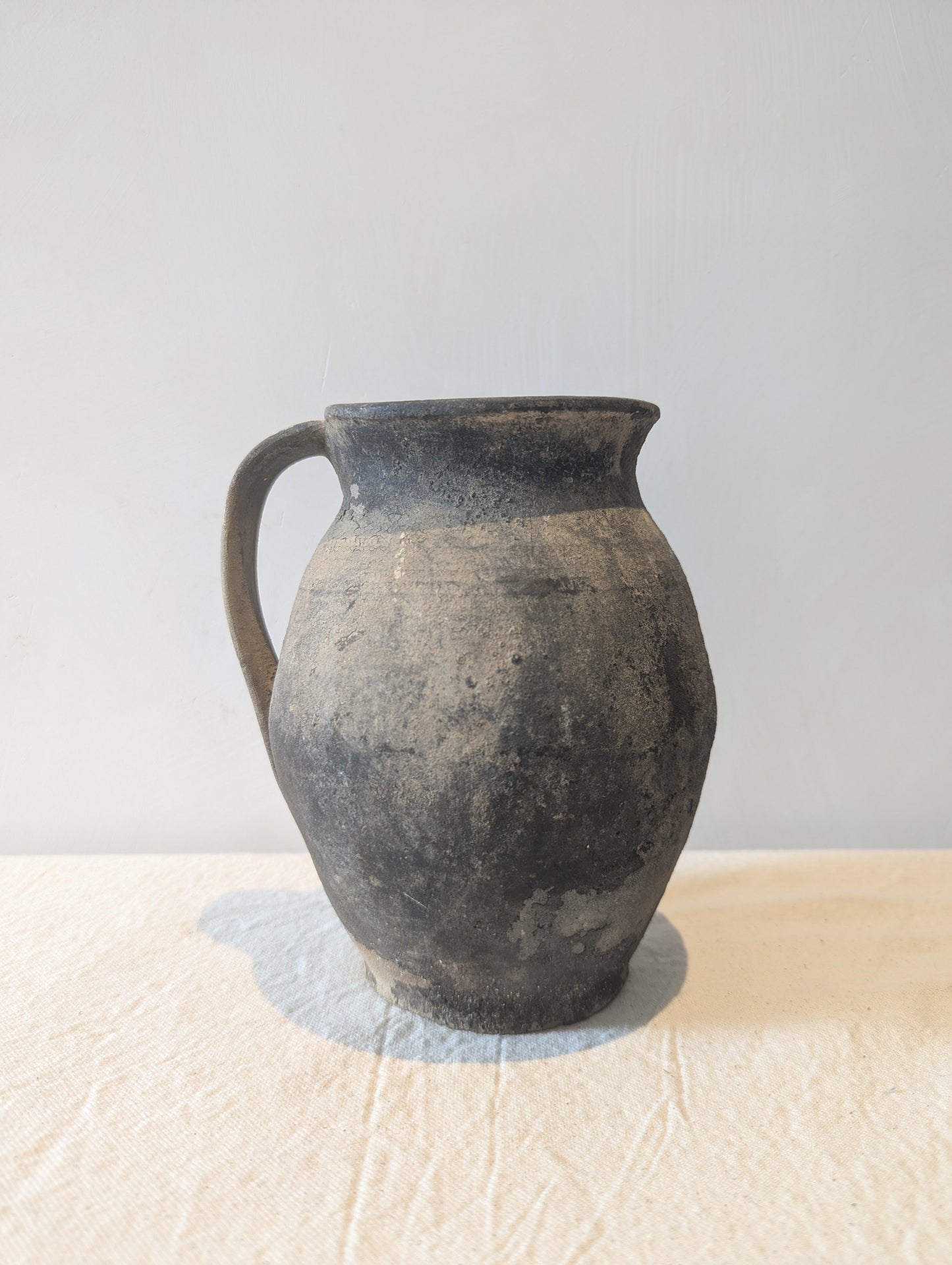 Antique Black Vase | Small