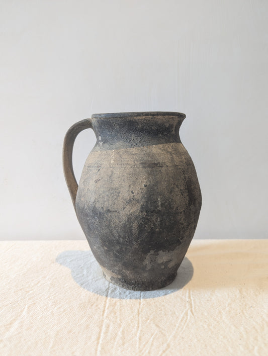 Antique Black Vase | Small