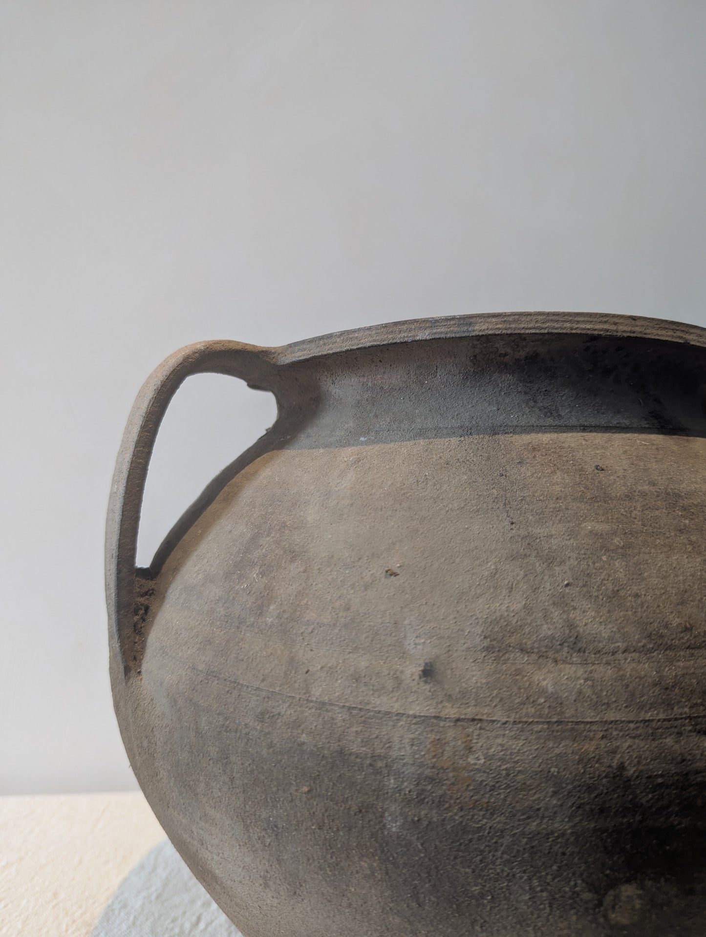 Antique Black Vase | XL