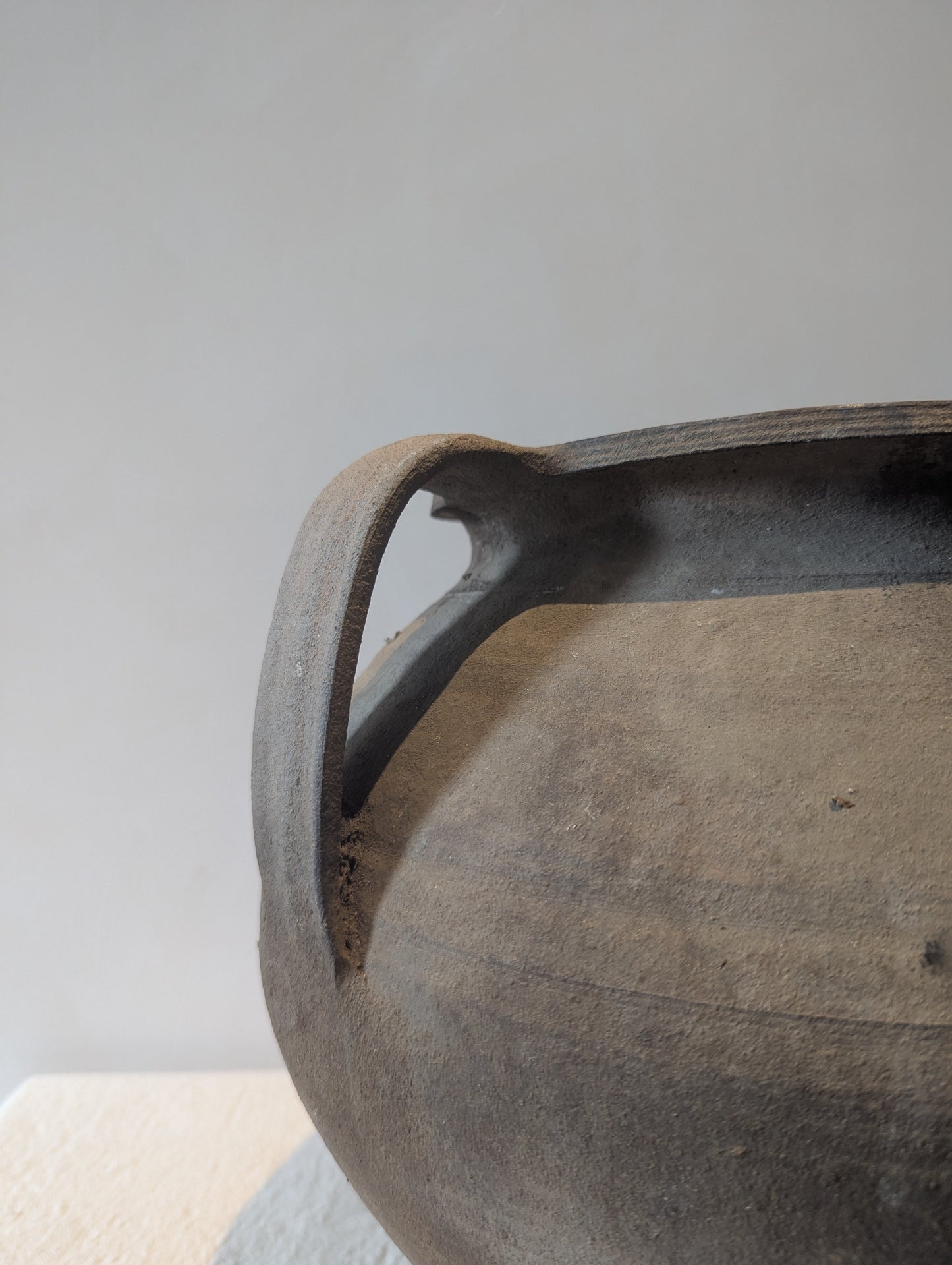 Antique Black Vase | XL
