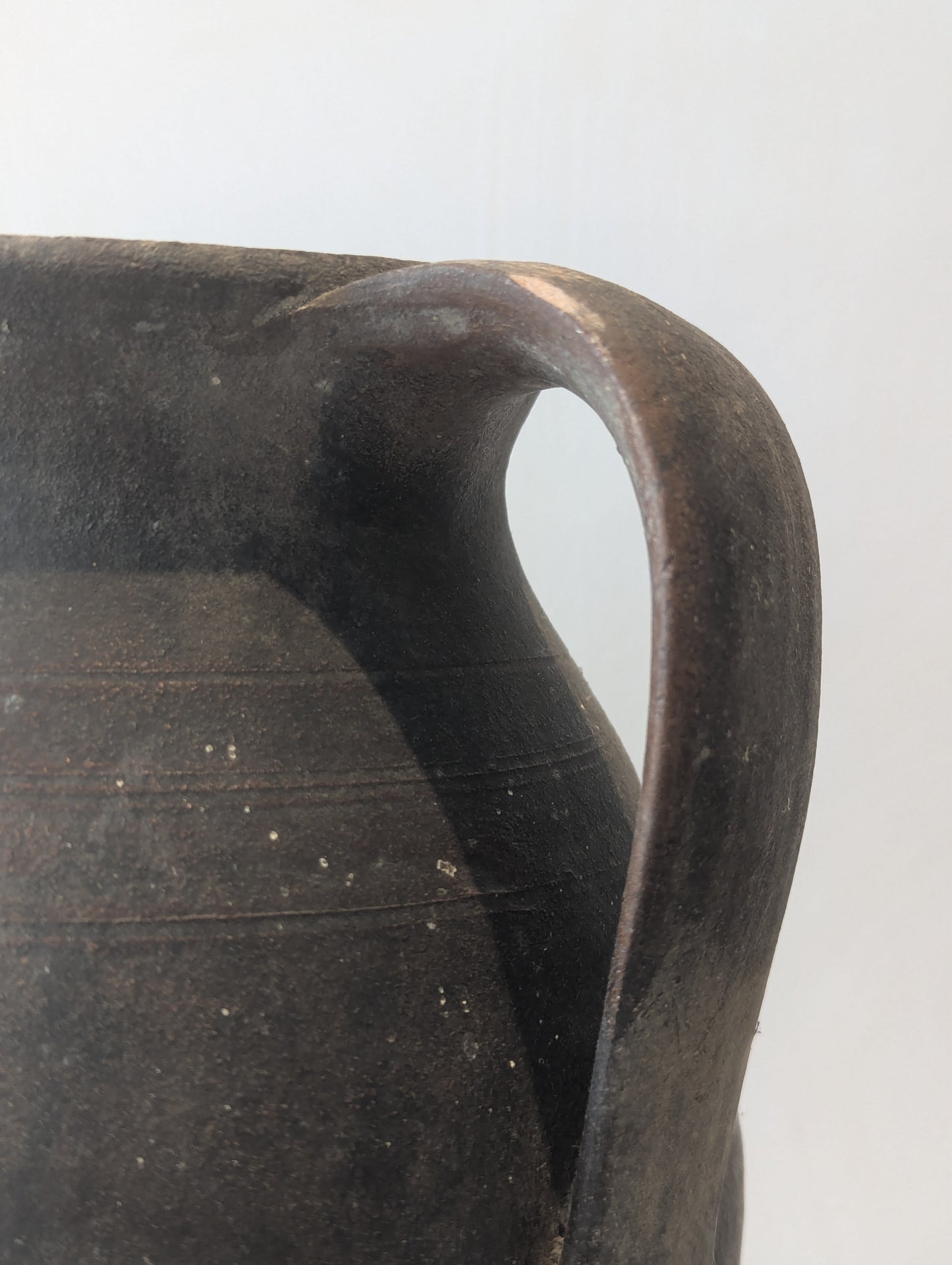 Antique Black Vase | XL