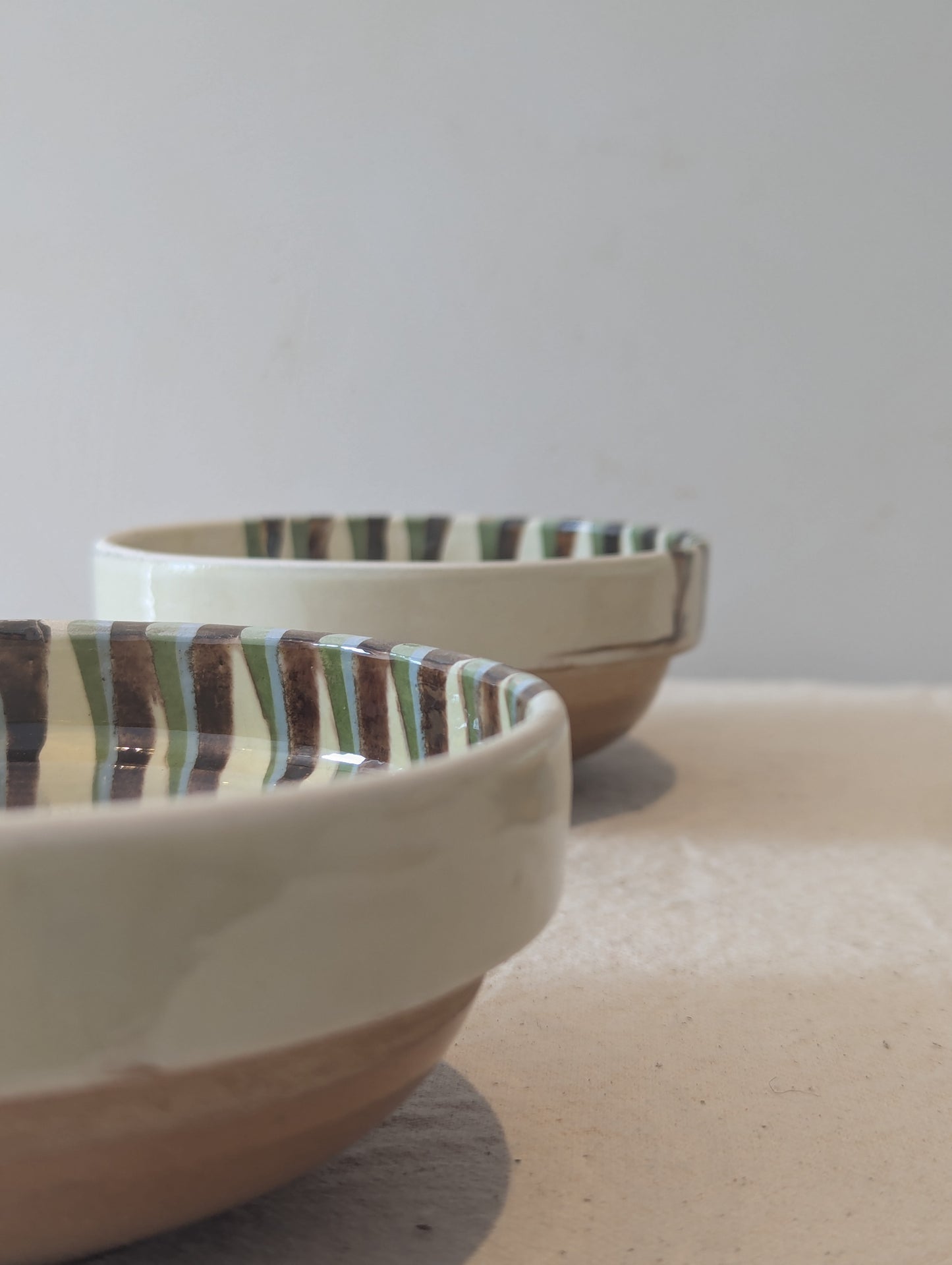Hand Painted Small Bowl in Lychee