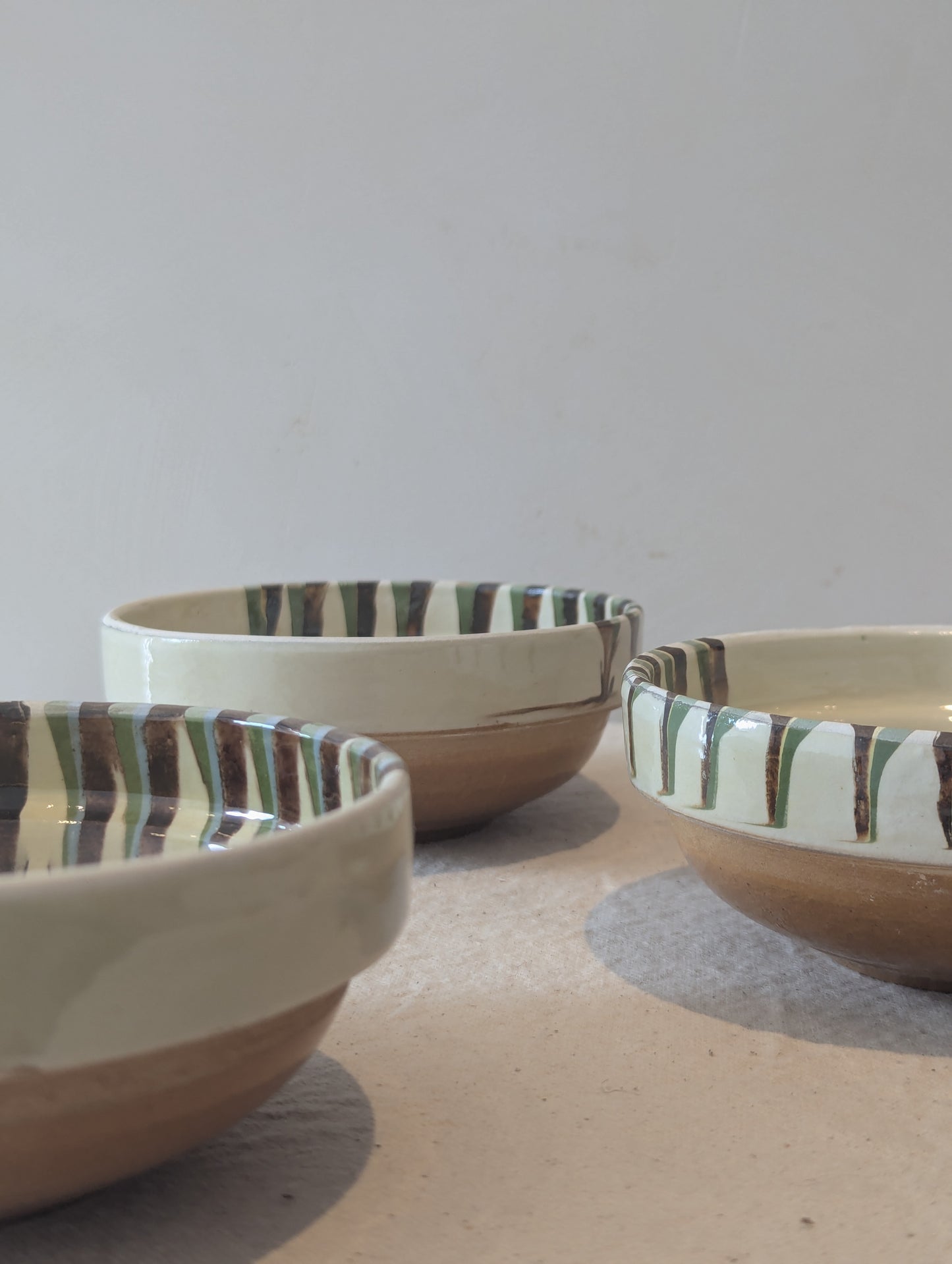 Hand Painted Small Bowl in Lychee