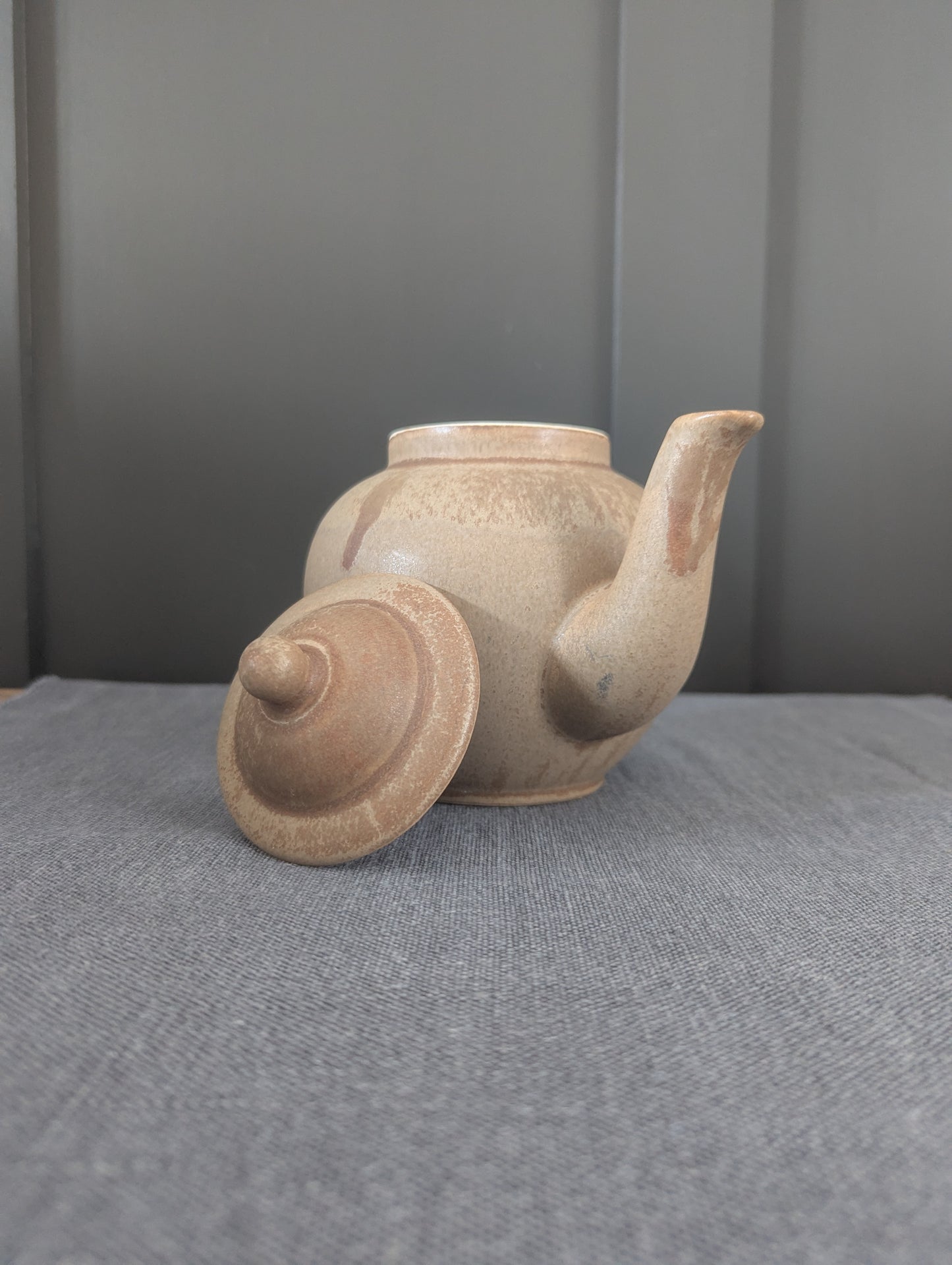 French Stoneware Teapot