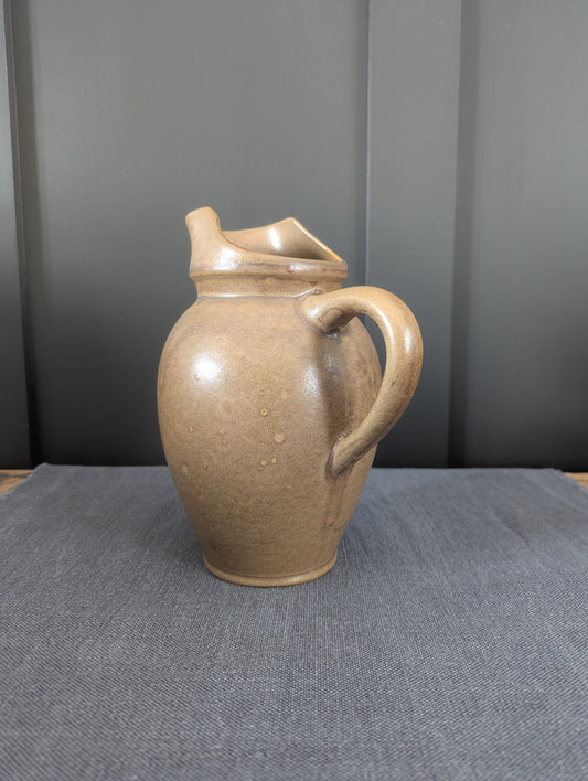 French Stoneware Pitcher