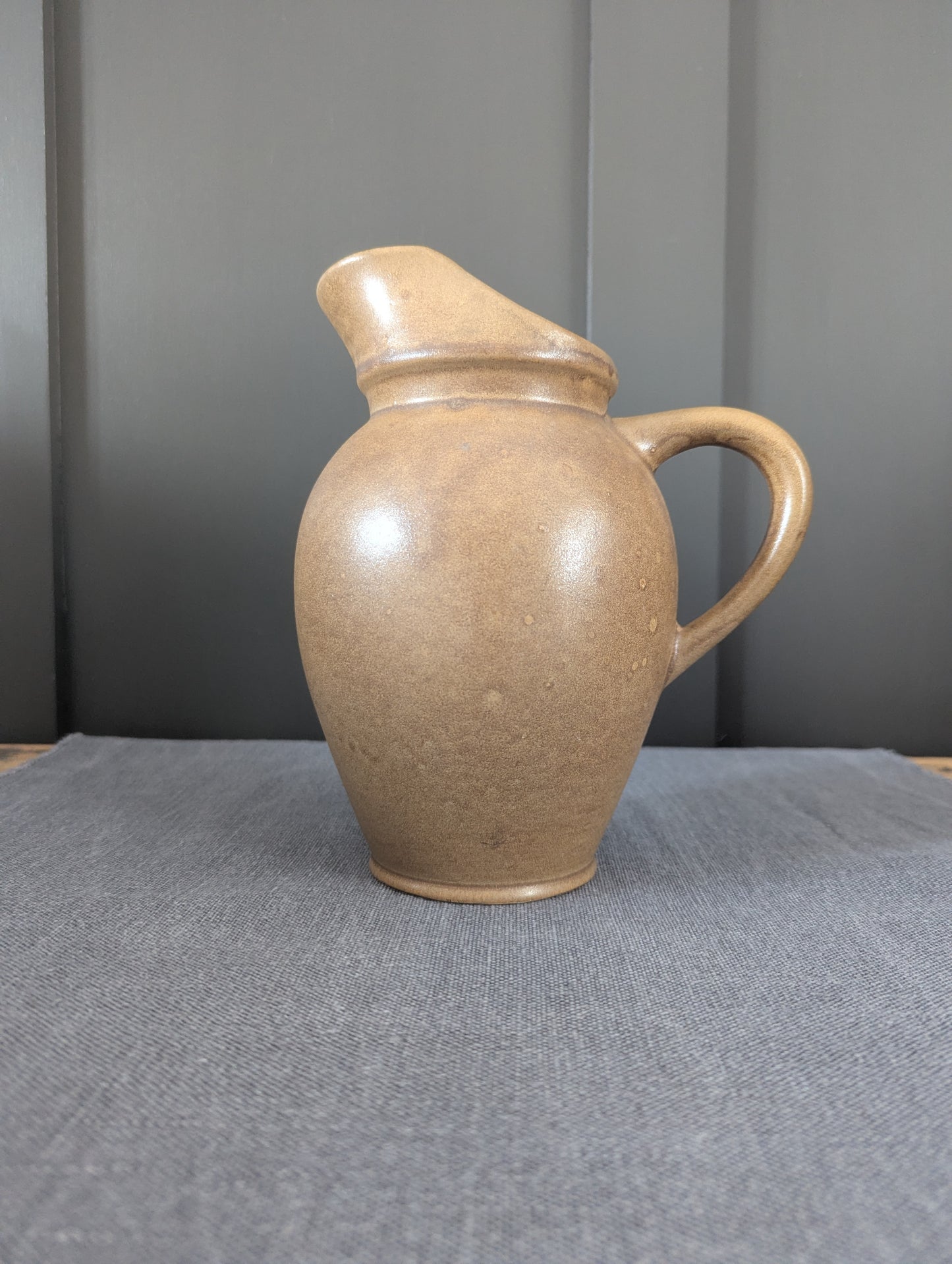 French Stoneware Pitcher