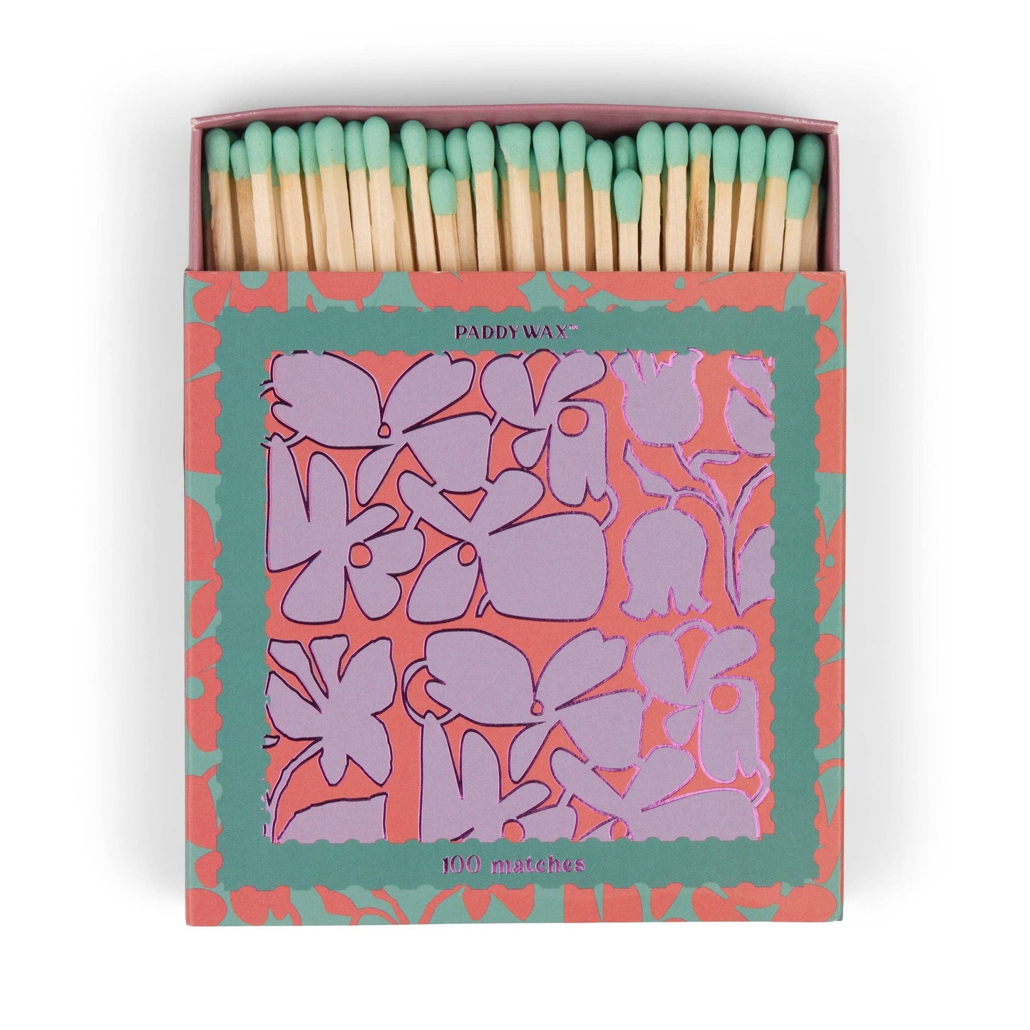 Abstract Floral | Teal Matches