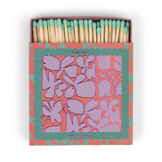 Abstract Floral | Teal Matches