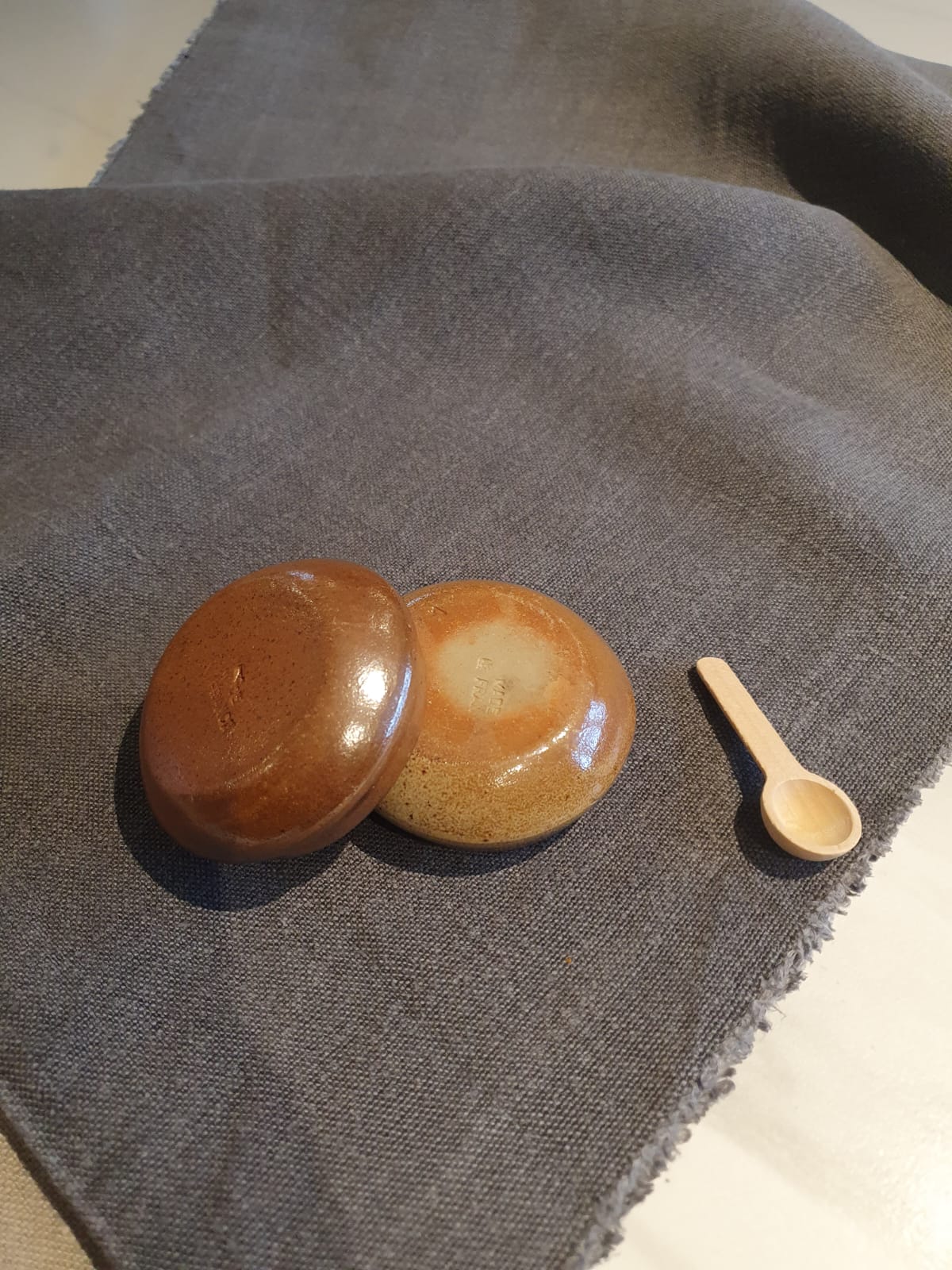 Terracotta Salt & Pepper Pinch Pots