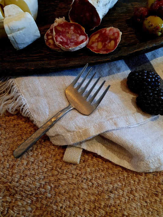 Stonewashed Antipasti Fork