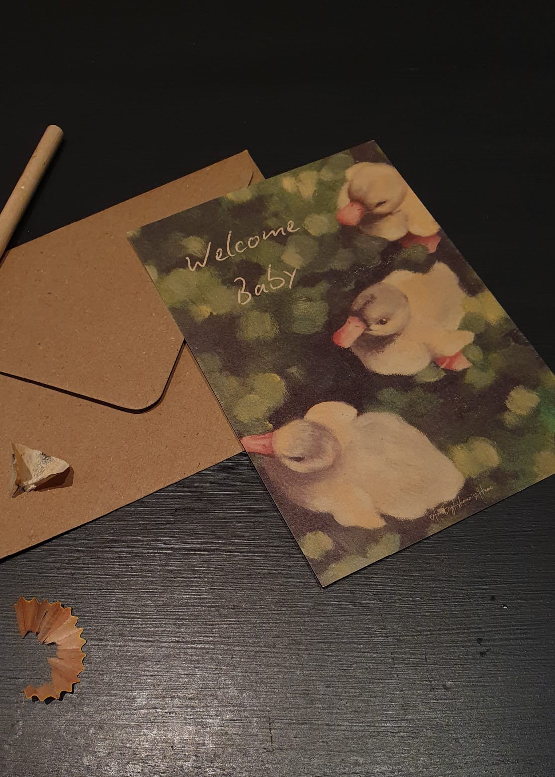 Welcome Baby Postcards