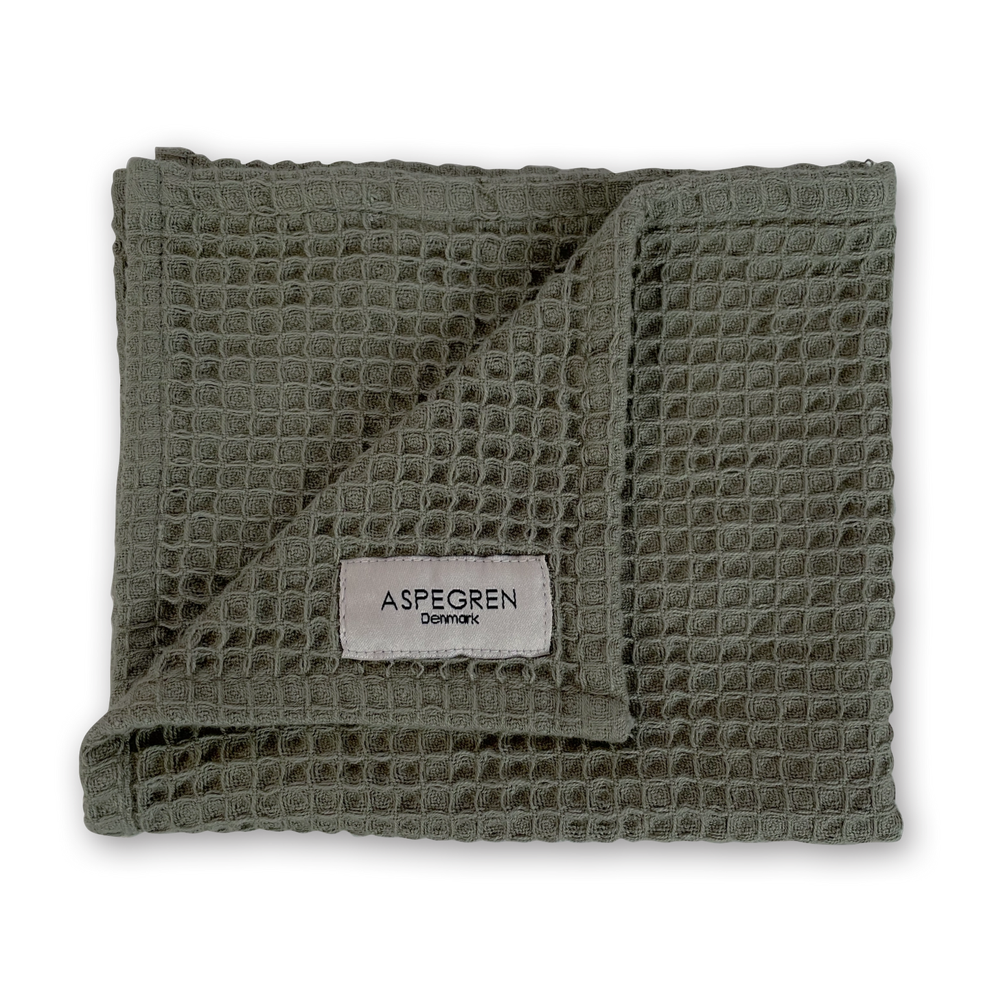 North Olive Waffle Tea Towel