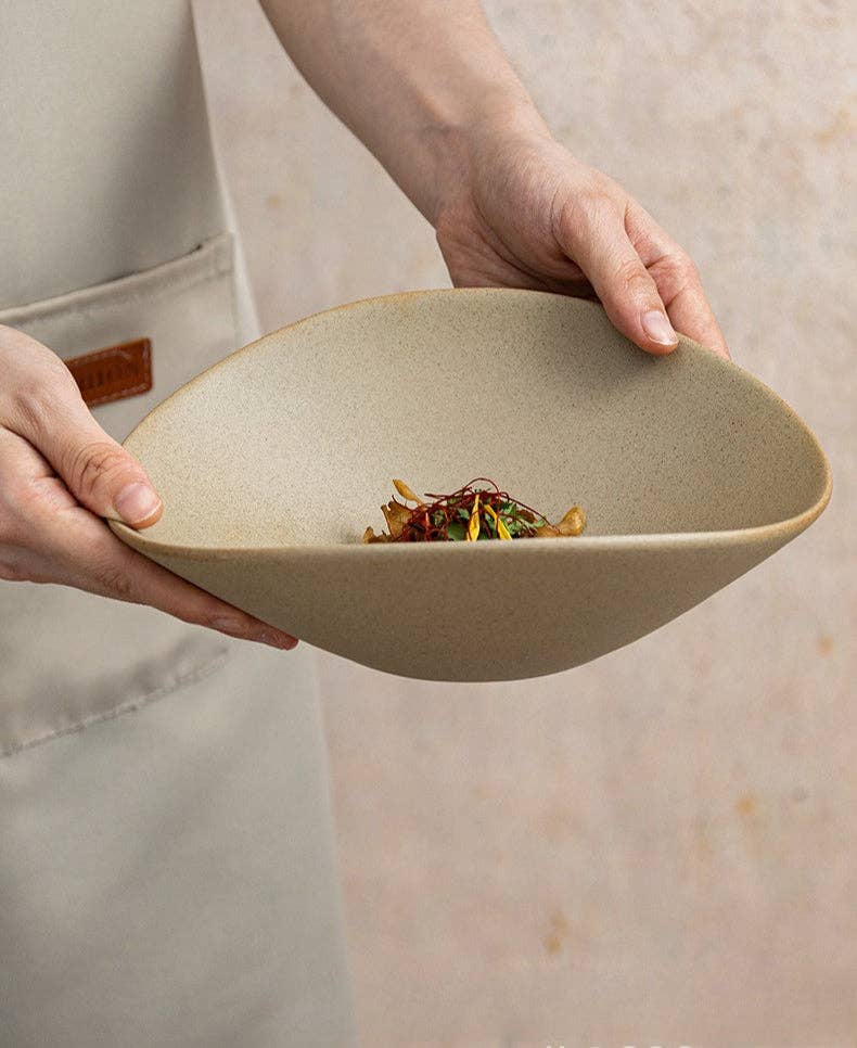 Japanese Ceramic Irregular Bowl