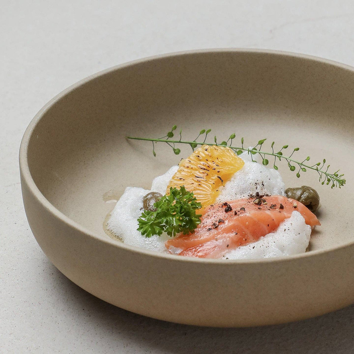 Japanese Ceramic Deep Dish | 8 inch