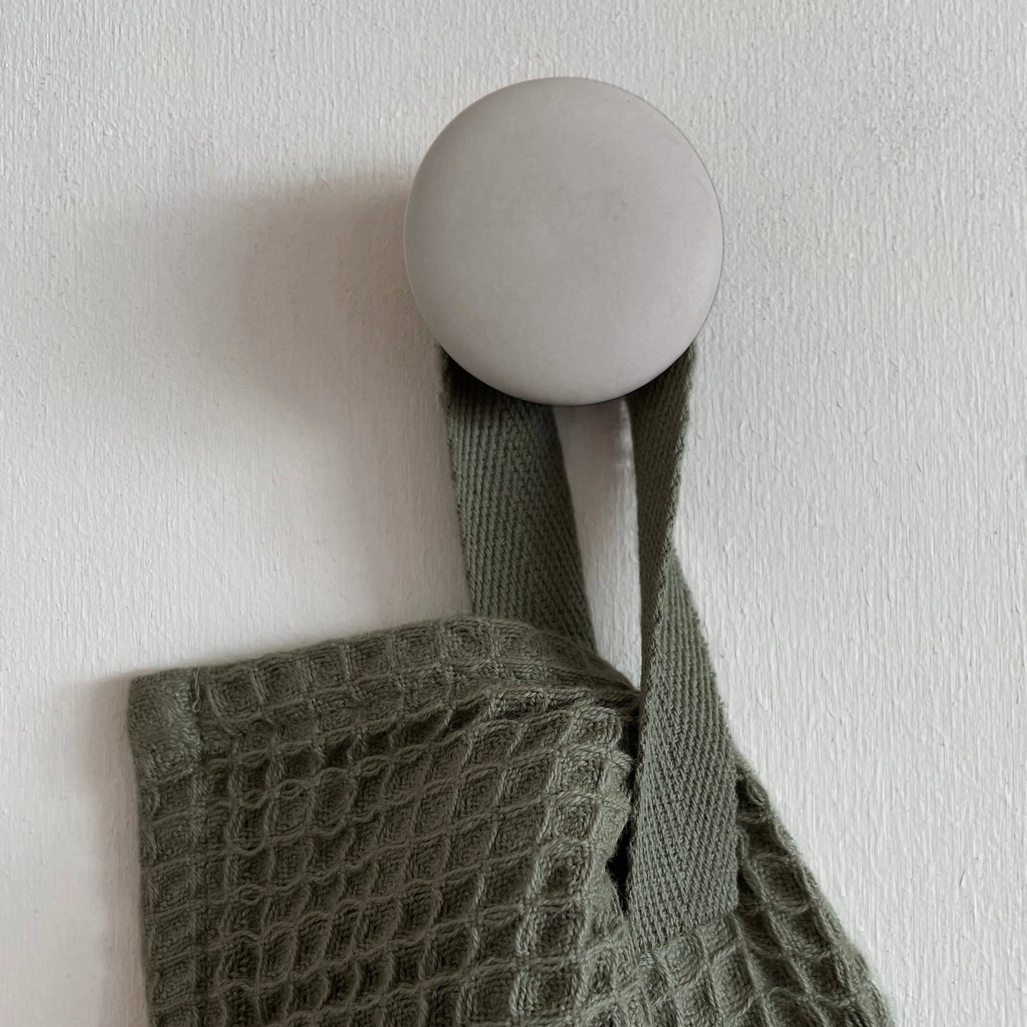 North Olive Waffle Tea Towel