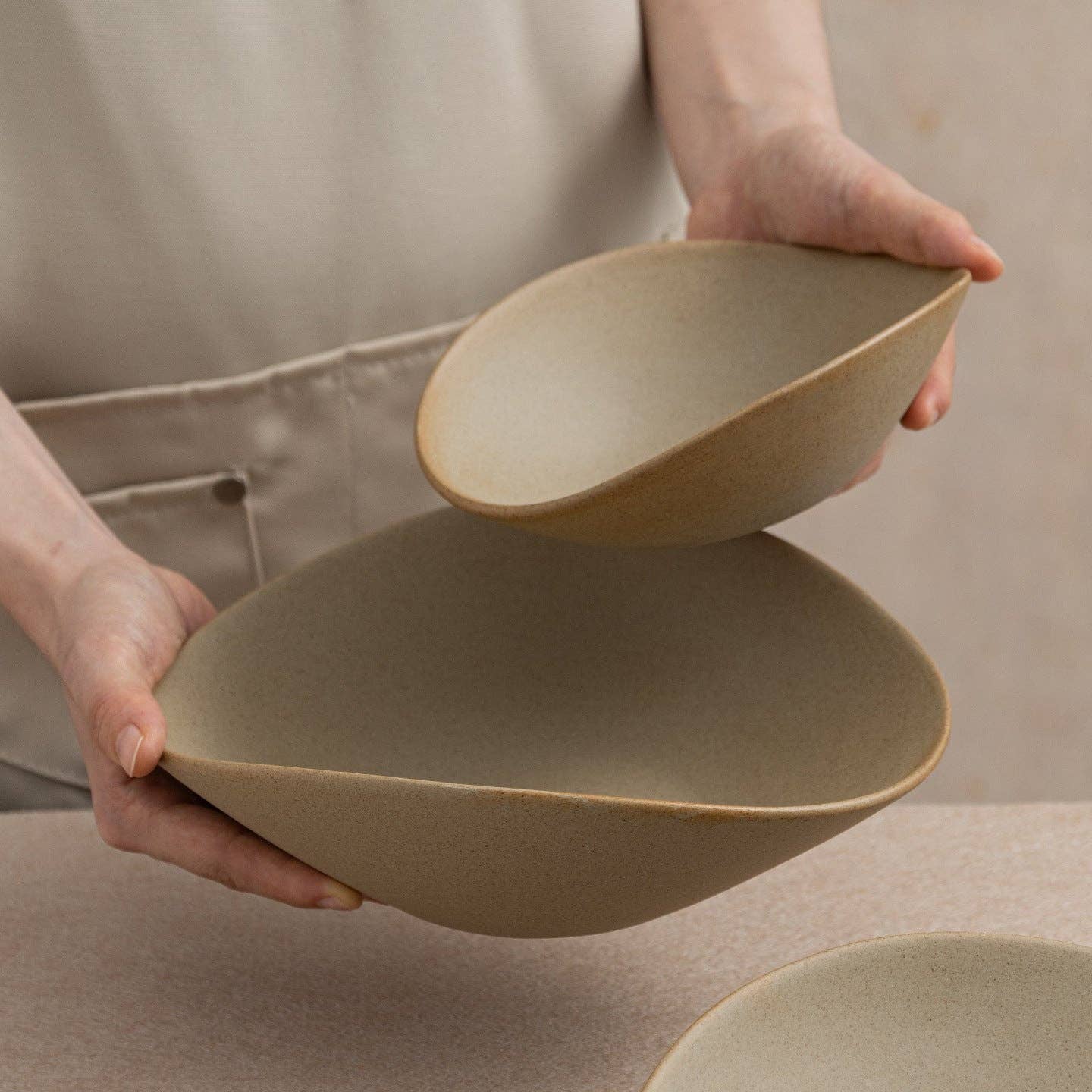 Japanese Ceramic Irregular Bowl