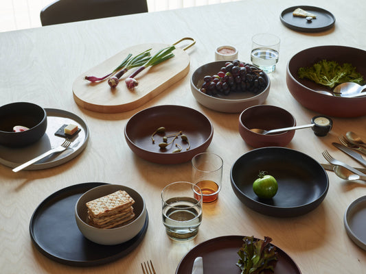 Colombo Small Serving Bowl | Dark Terracotta