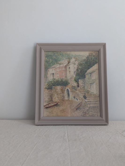 Clovelly Painting