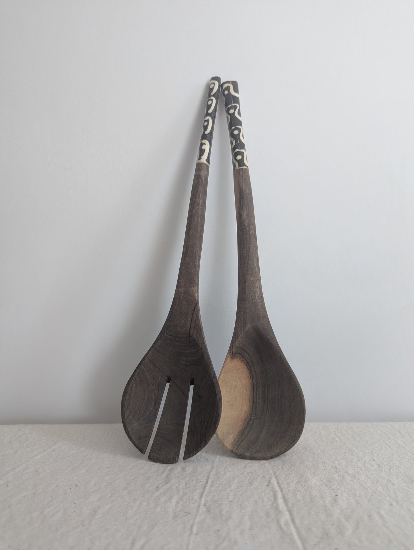 Bone Handle Salad Servers