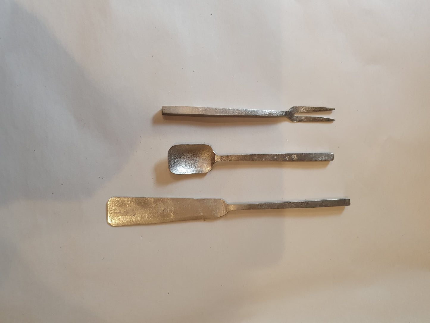 Forged Pewter Cruditè Set