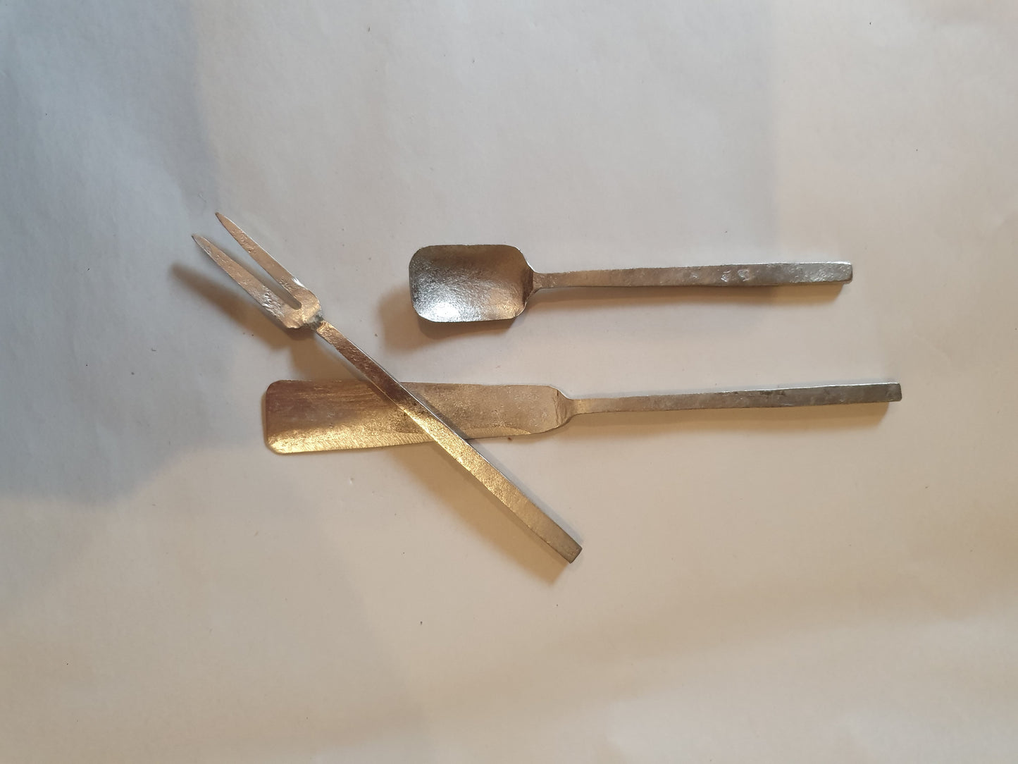 Forged Pewter Cruditè Set