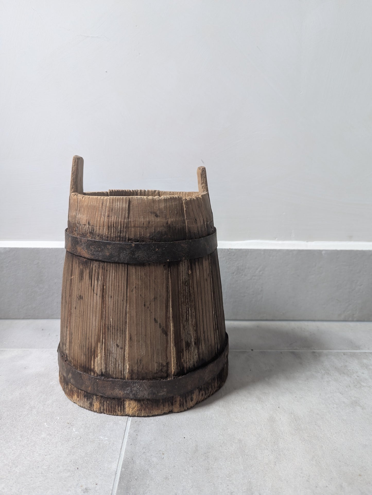 Wooden Display Bucket