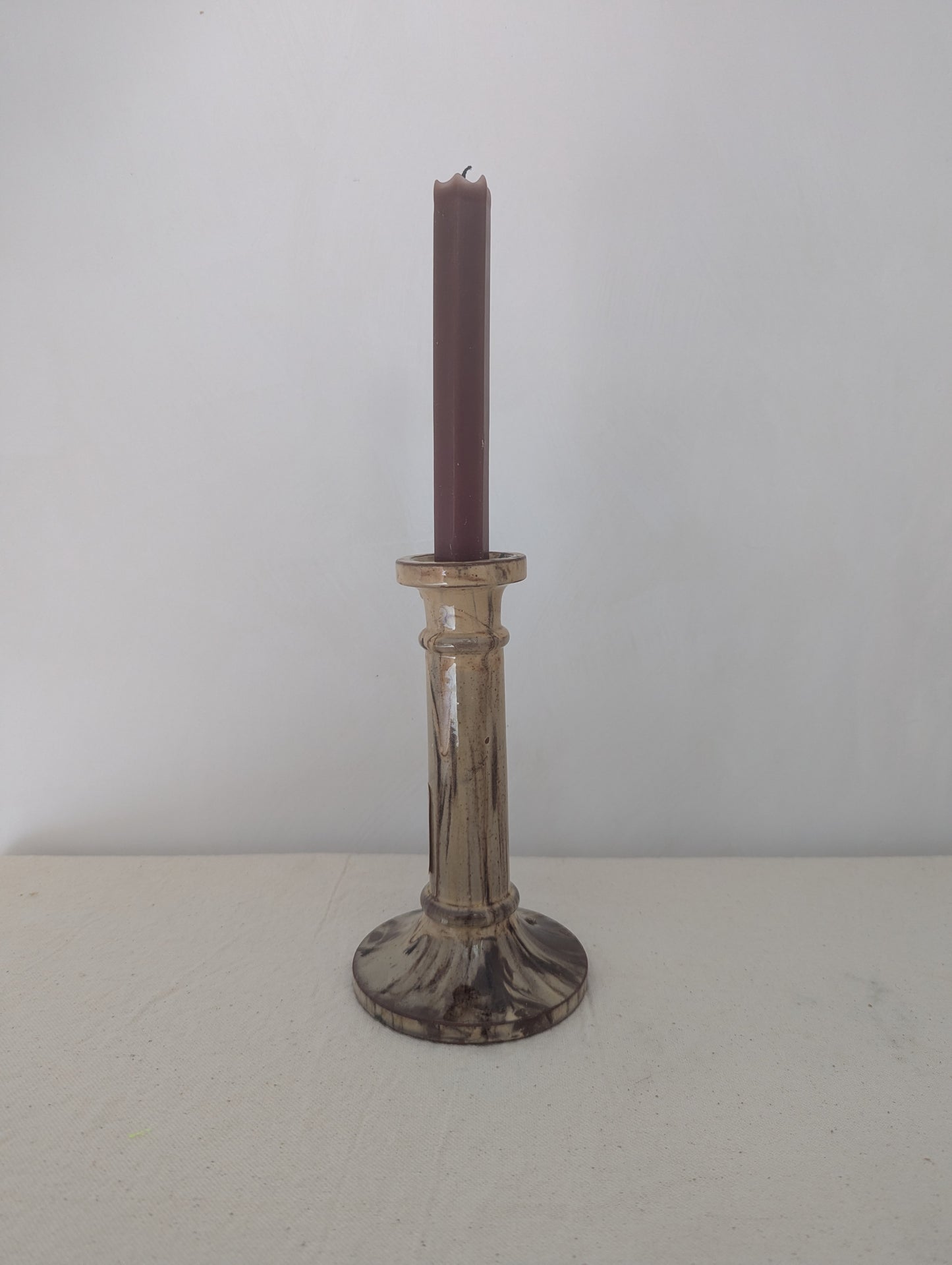 Marbled Candle Stick Holder