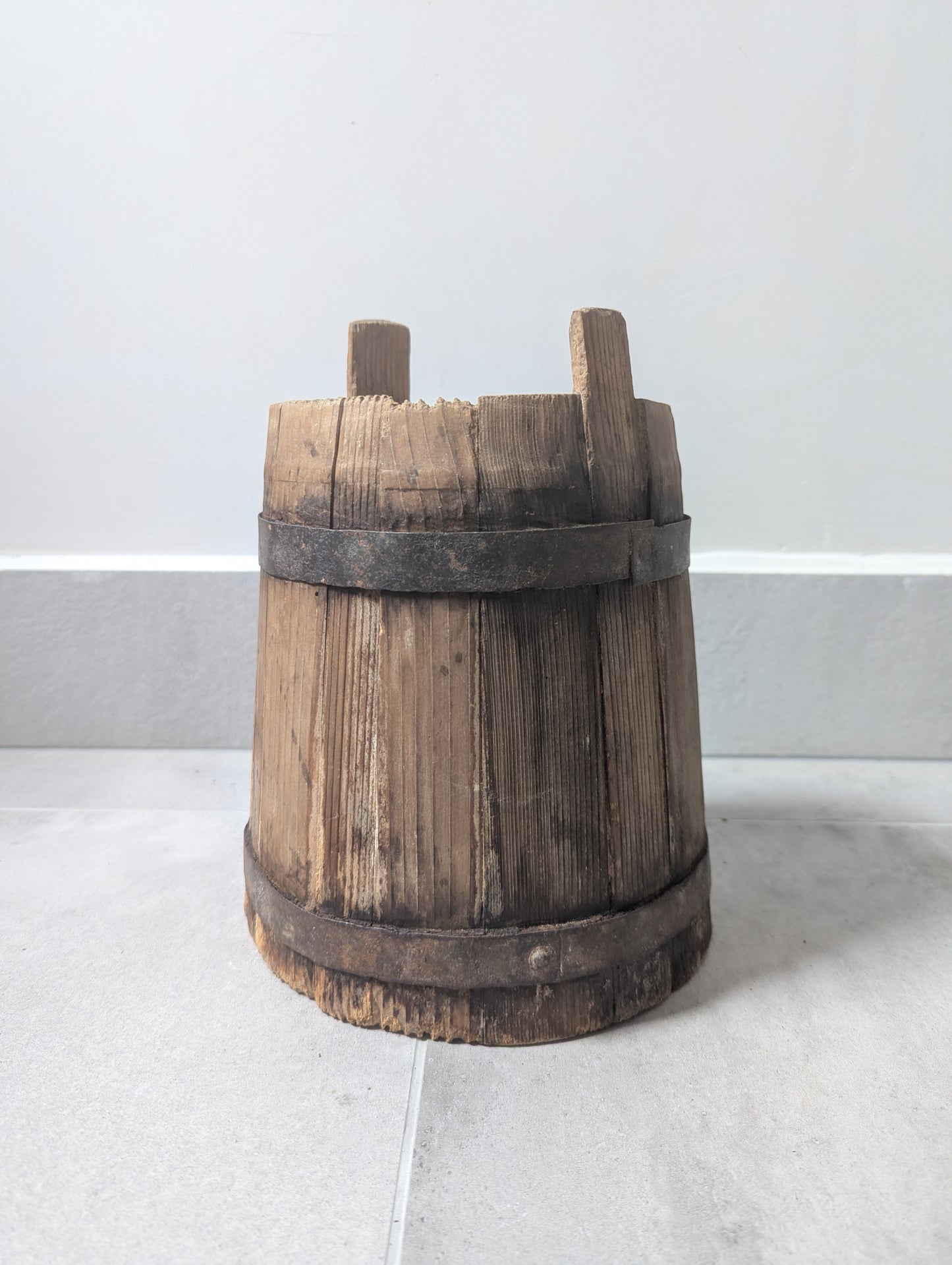 Wooden Display Bucket