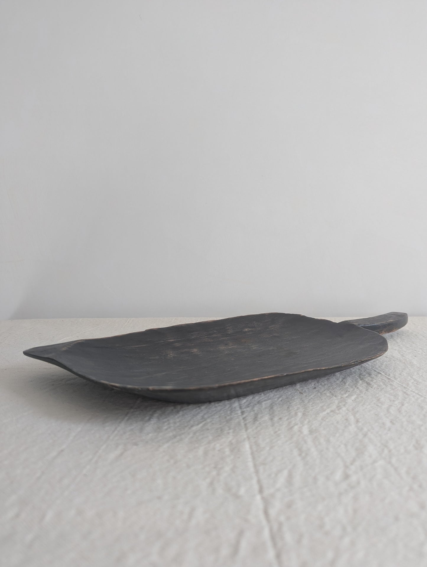 Antique Black Platter
