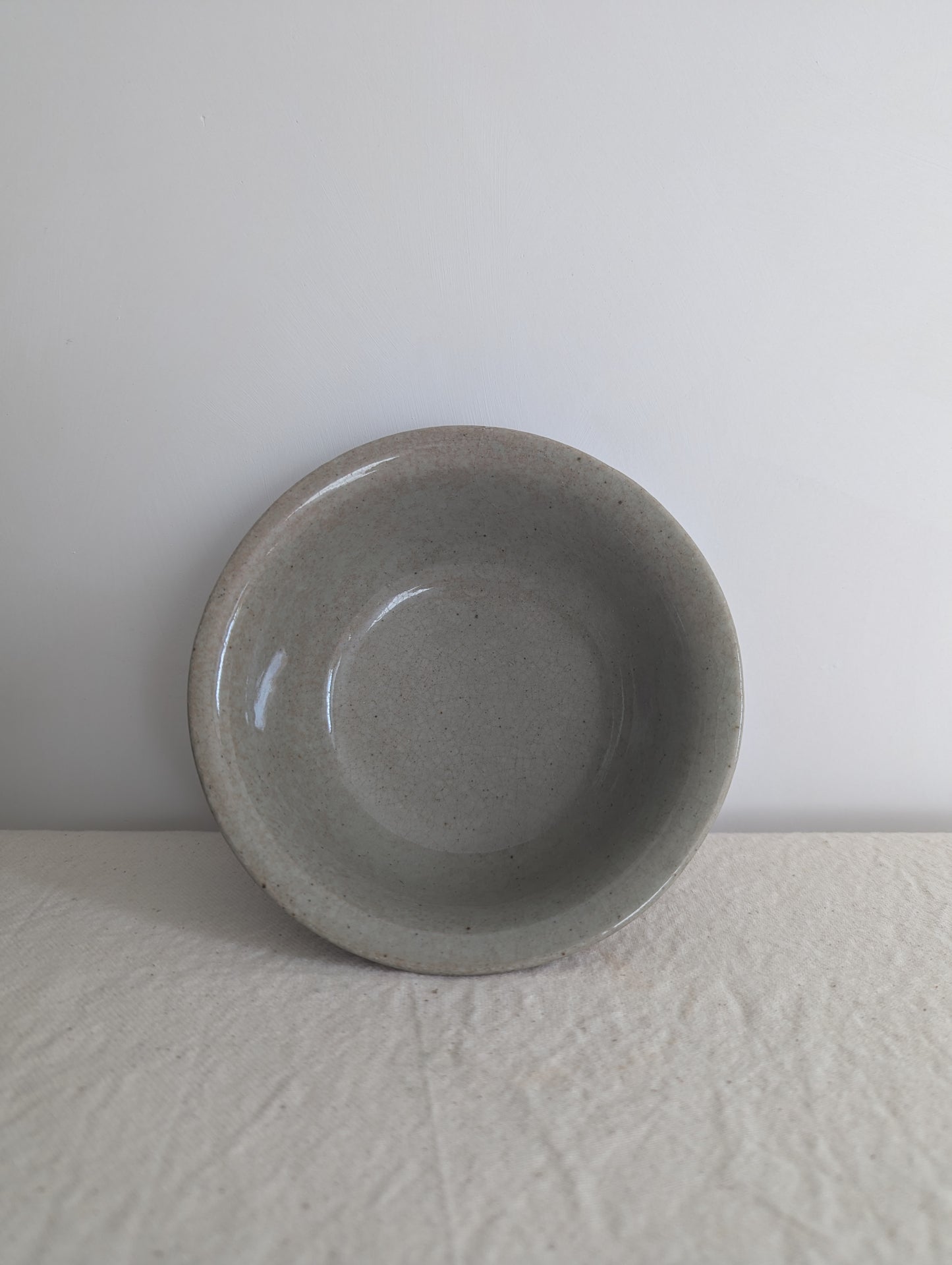 Beige Stoneware Bowl